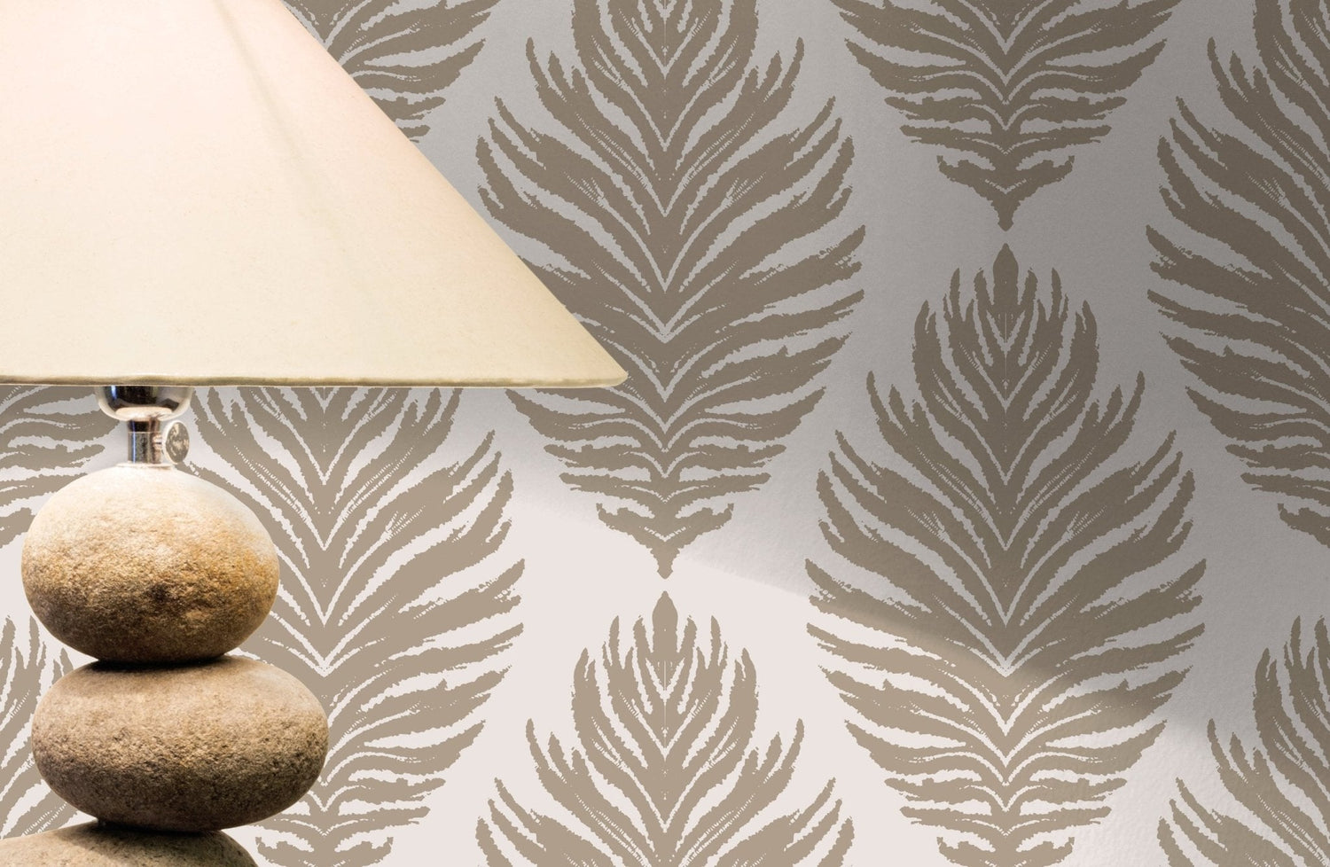 Elegant Feather Impressions Wallpaper - C508 - WallTrend