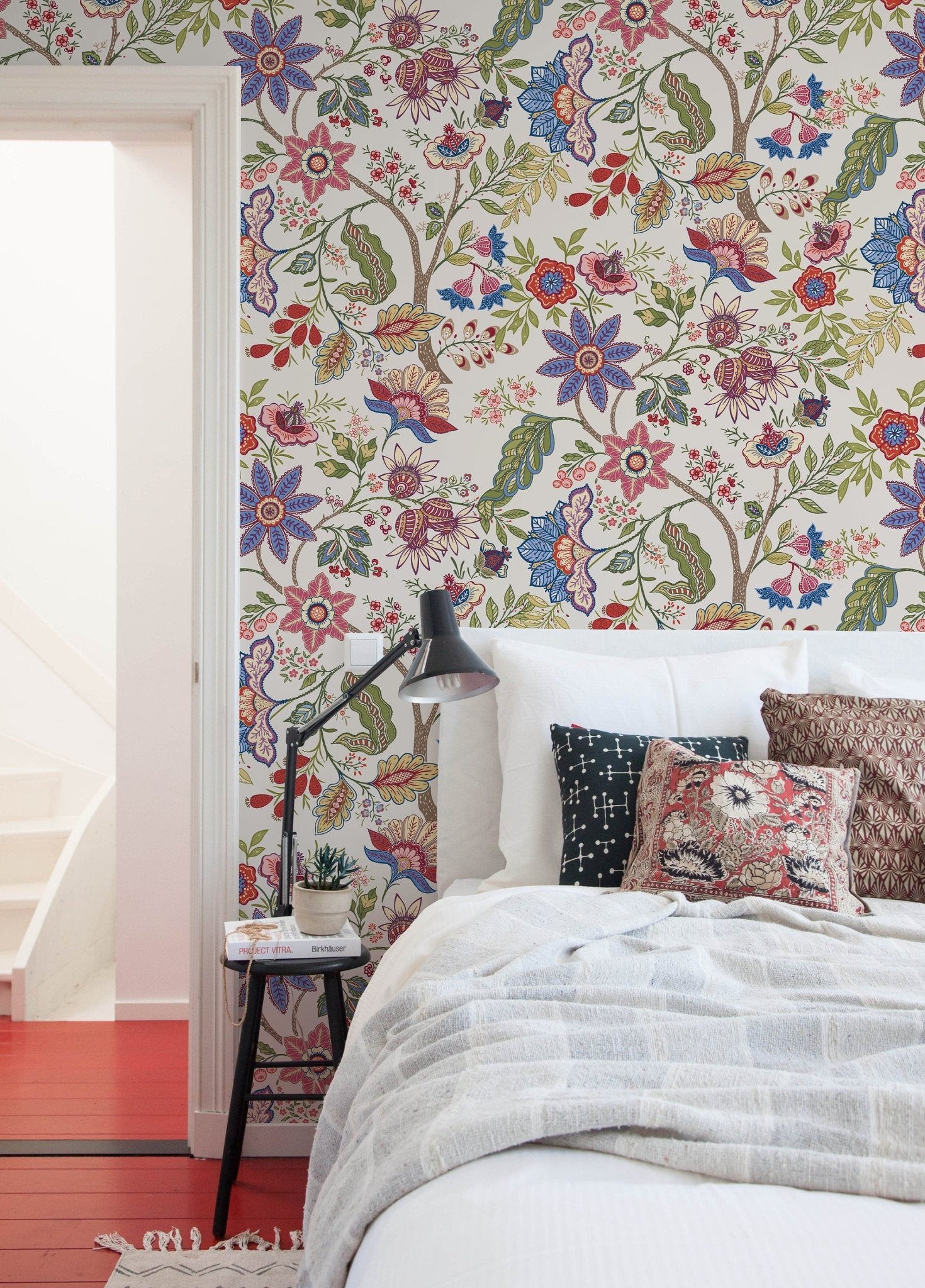 Floral Abundance Wallpaper - D384 - WallTrend