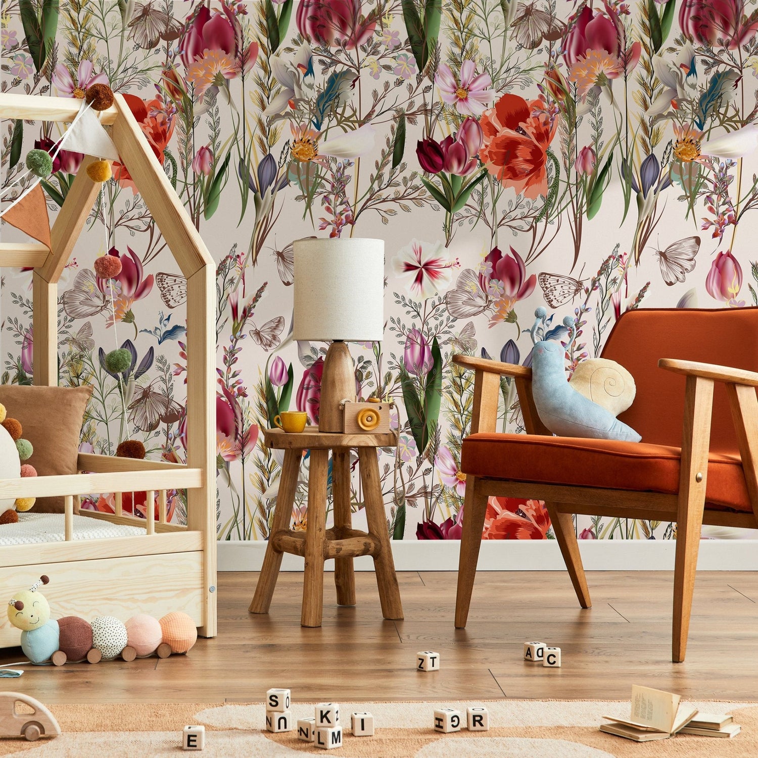 Floral Elegance Wallpaper - A212 - WallTrend
