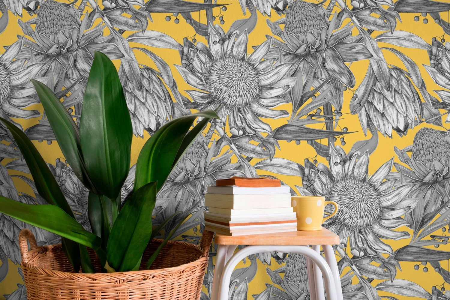 Floral Elegance Wallpaper - C003 - WallTrend
