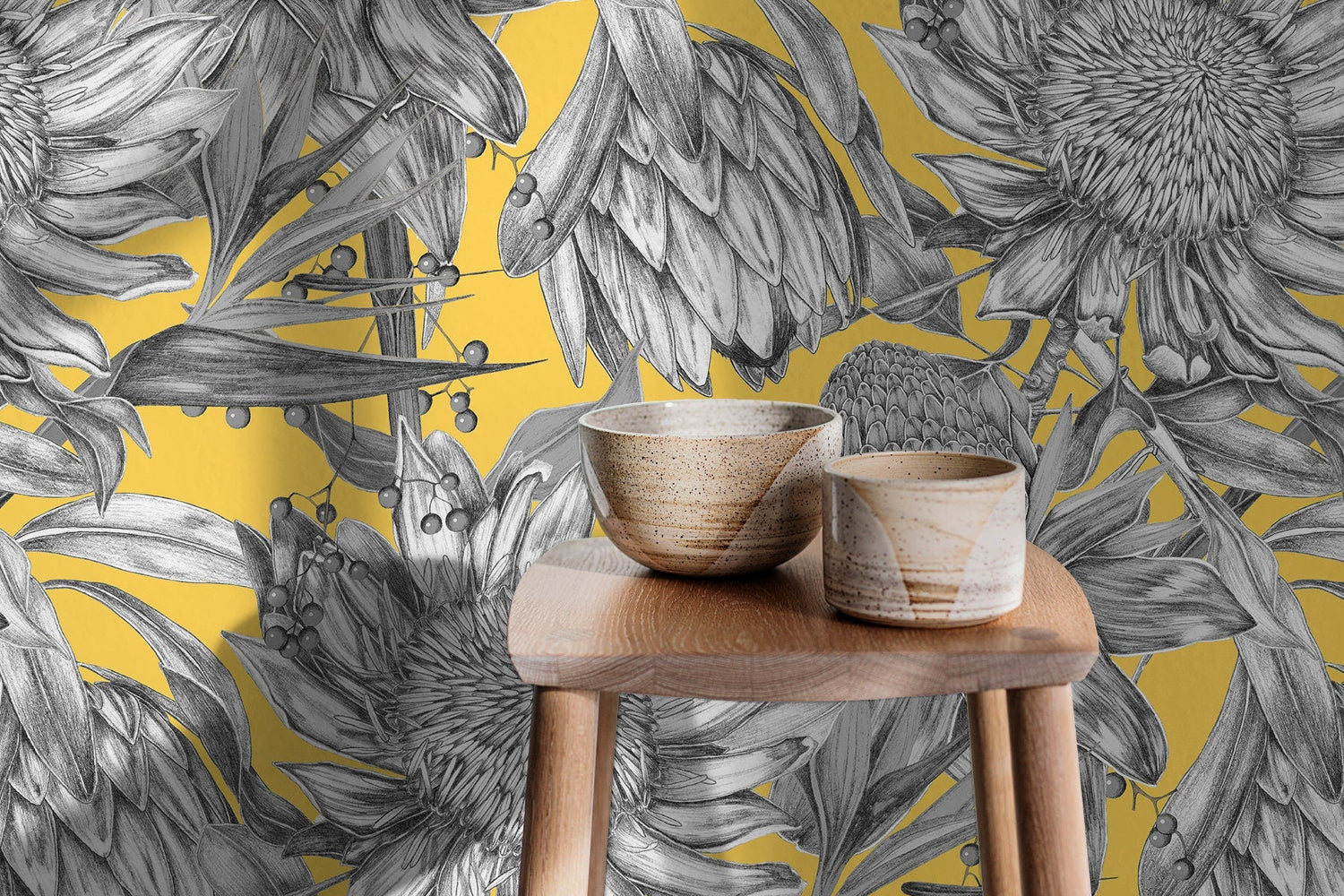 Floral Elegance Wallpaper - C003 - WallTrend