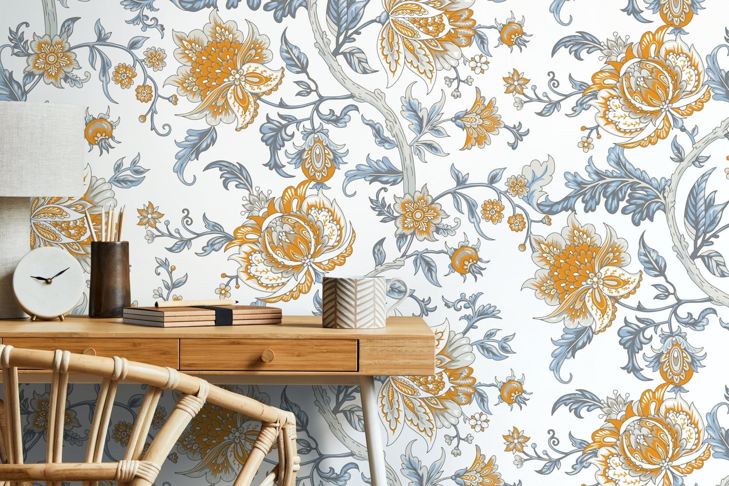 Floral Elegance Wallpaper - D127 - WallTrend