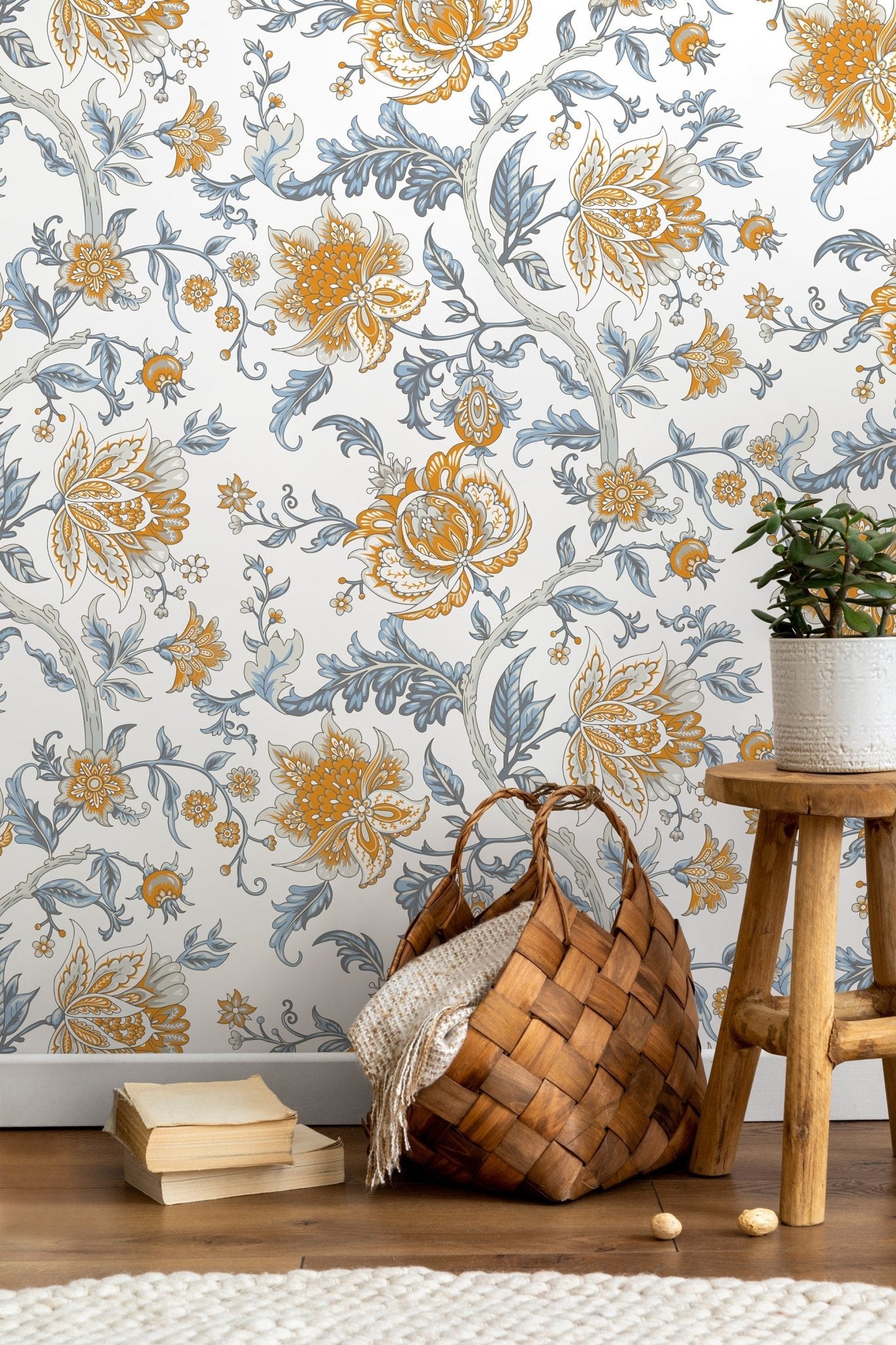 Floral Elegance Wallpaper - D127 - WallTrend