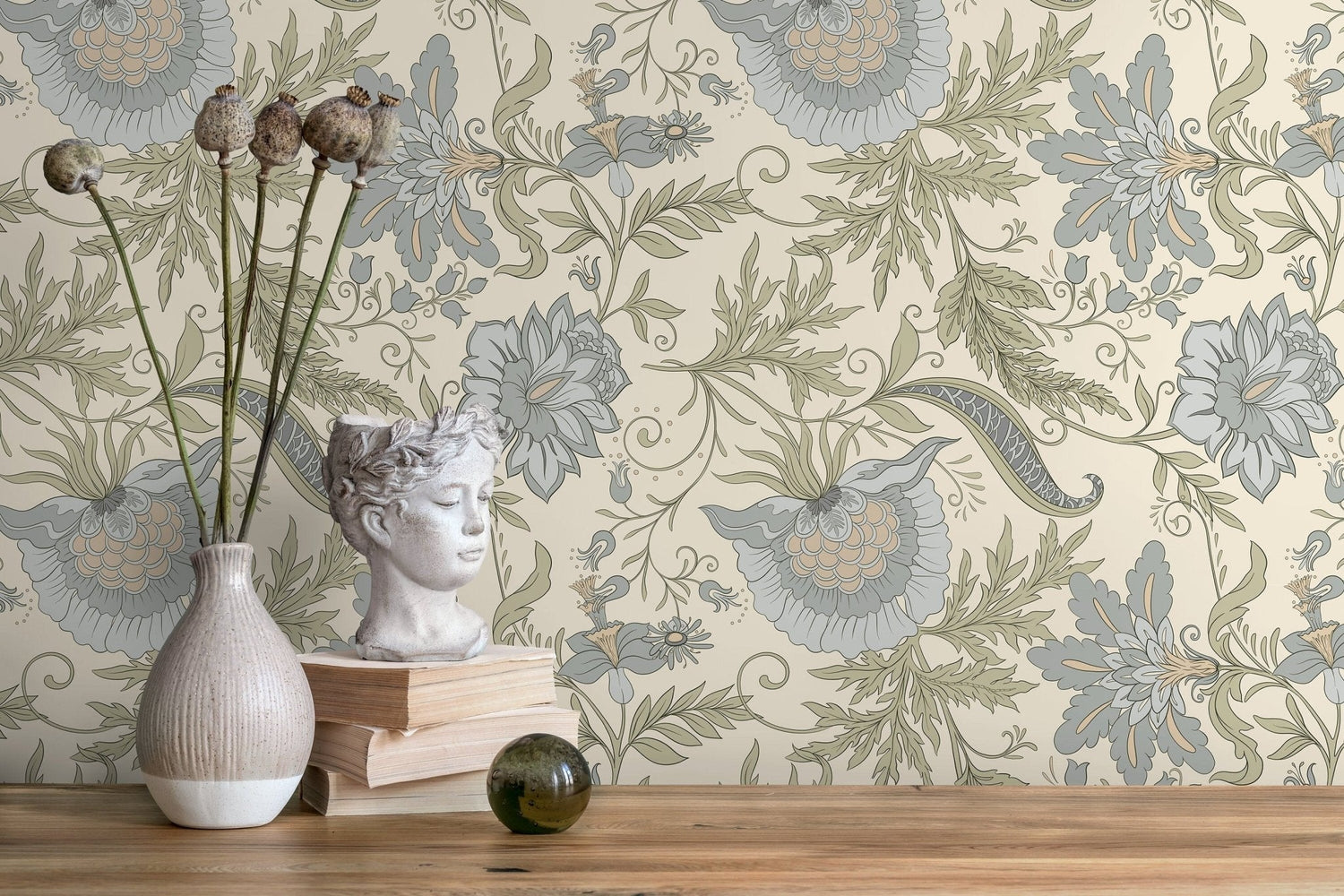 Floral Elegance Wallpaper - D273 - WallTrend