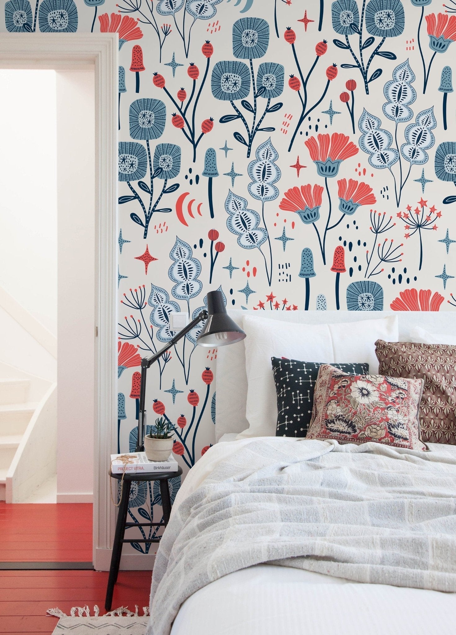 Floral Fantasy Wallpaper - D396 - WallTrend