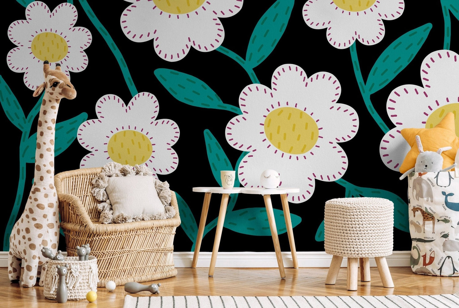 Floral Meadow Wallpaper - C472 - WallTrend