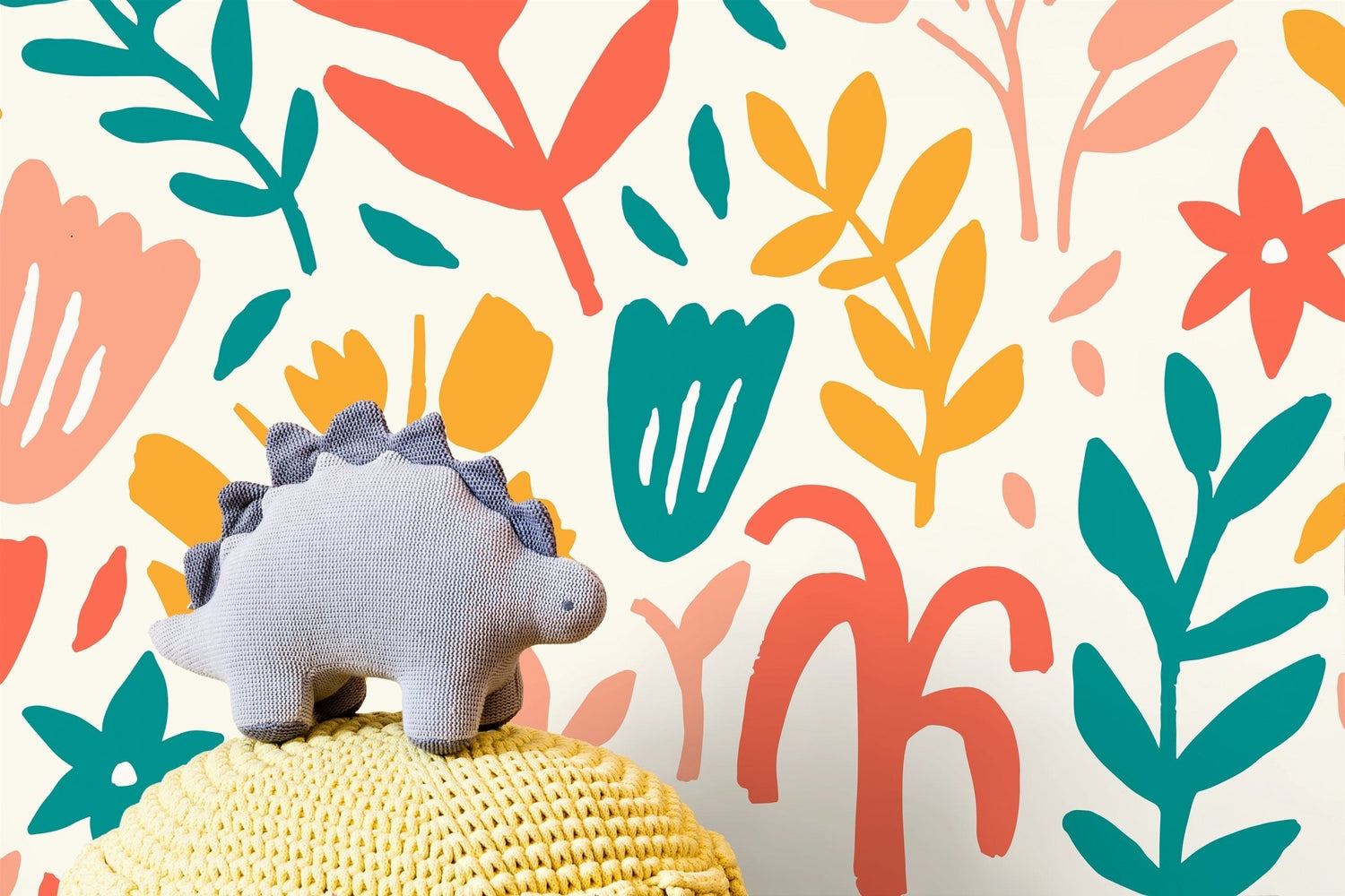 Floral Spring Bloom Wallpaper - D371 - WallTrend