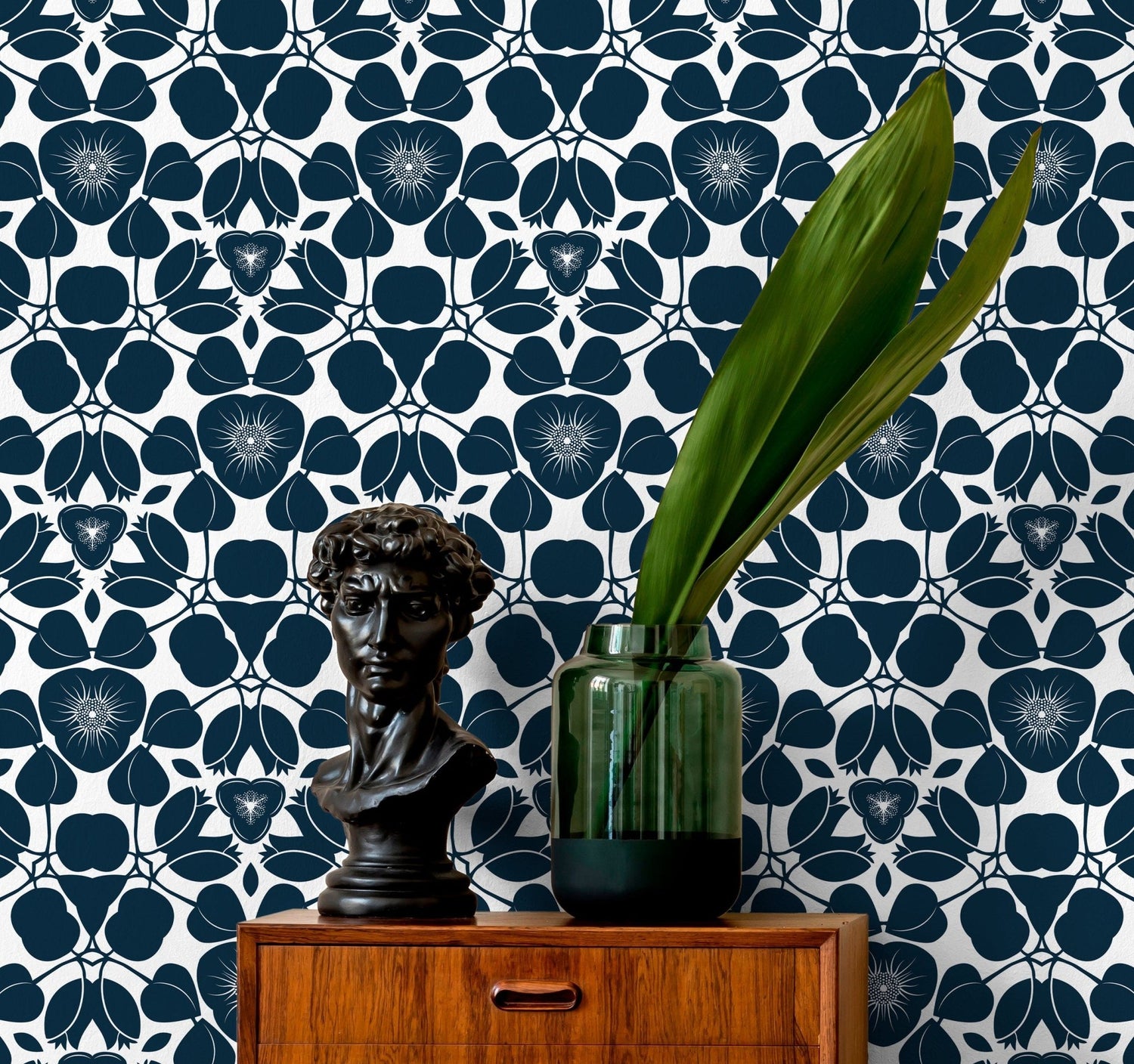 Floral Symphony Wallpaper - X044 - WallTrend