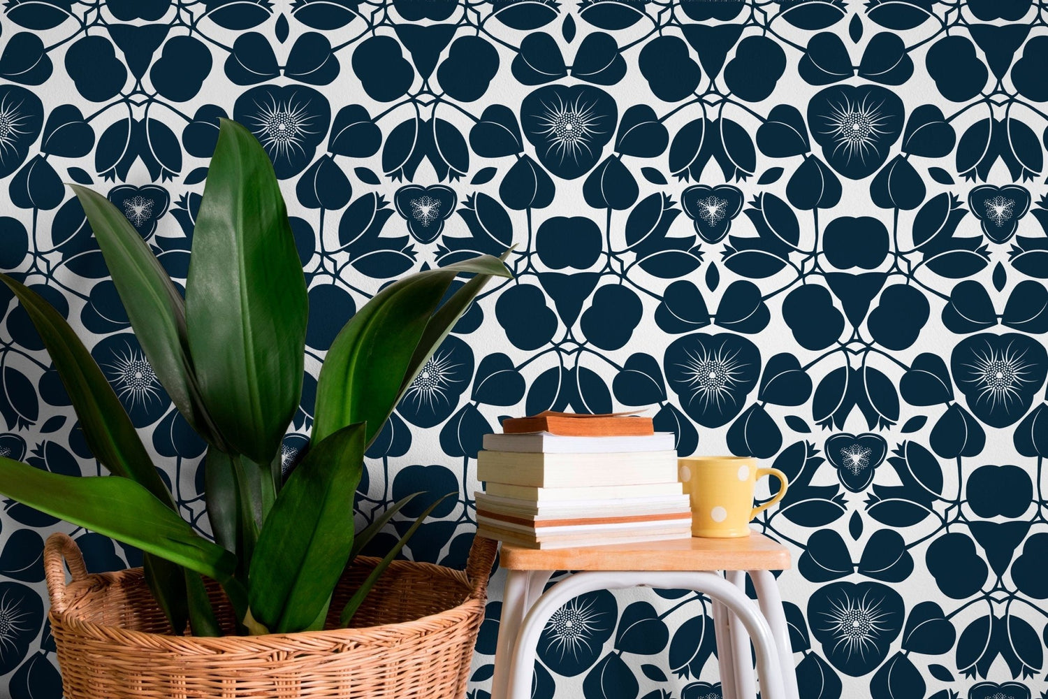 Floral Symphony Wallpaper - X044 - WallTrend