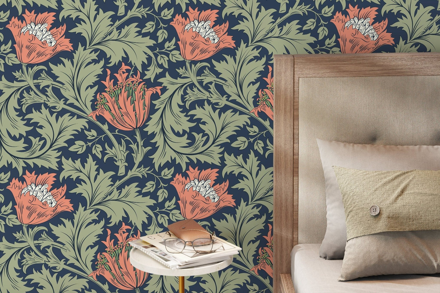Floral Tradition Wallpaper - D514 - WallTrend