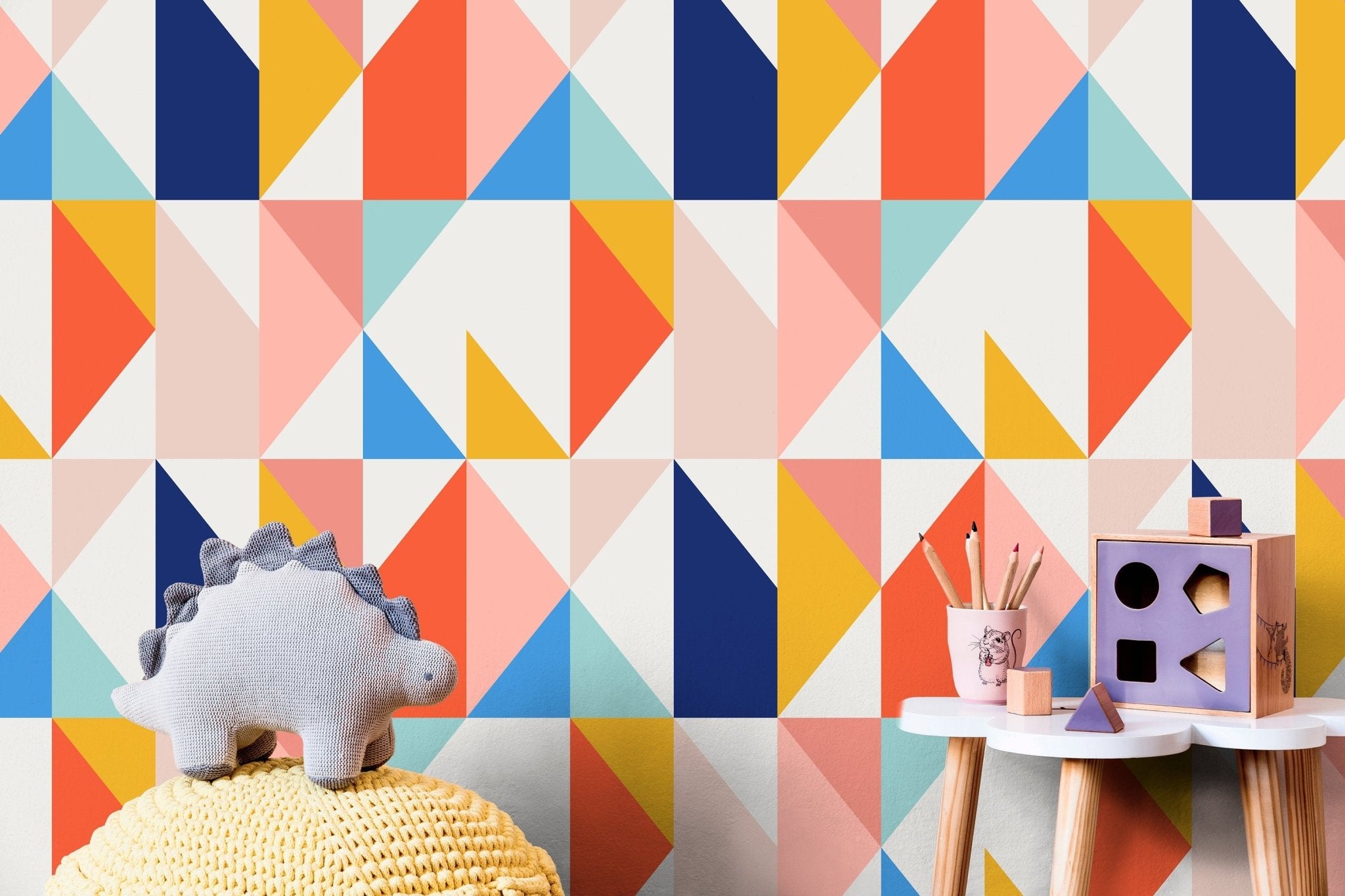 Geometric Bliss Wallpaper - B846 - WallTrend