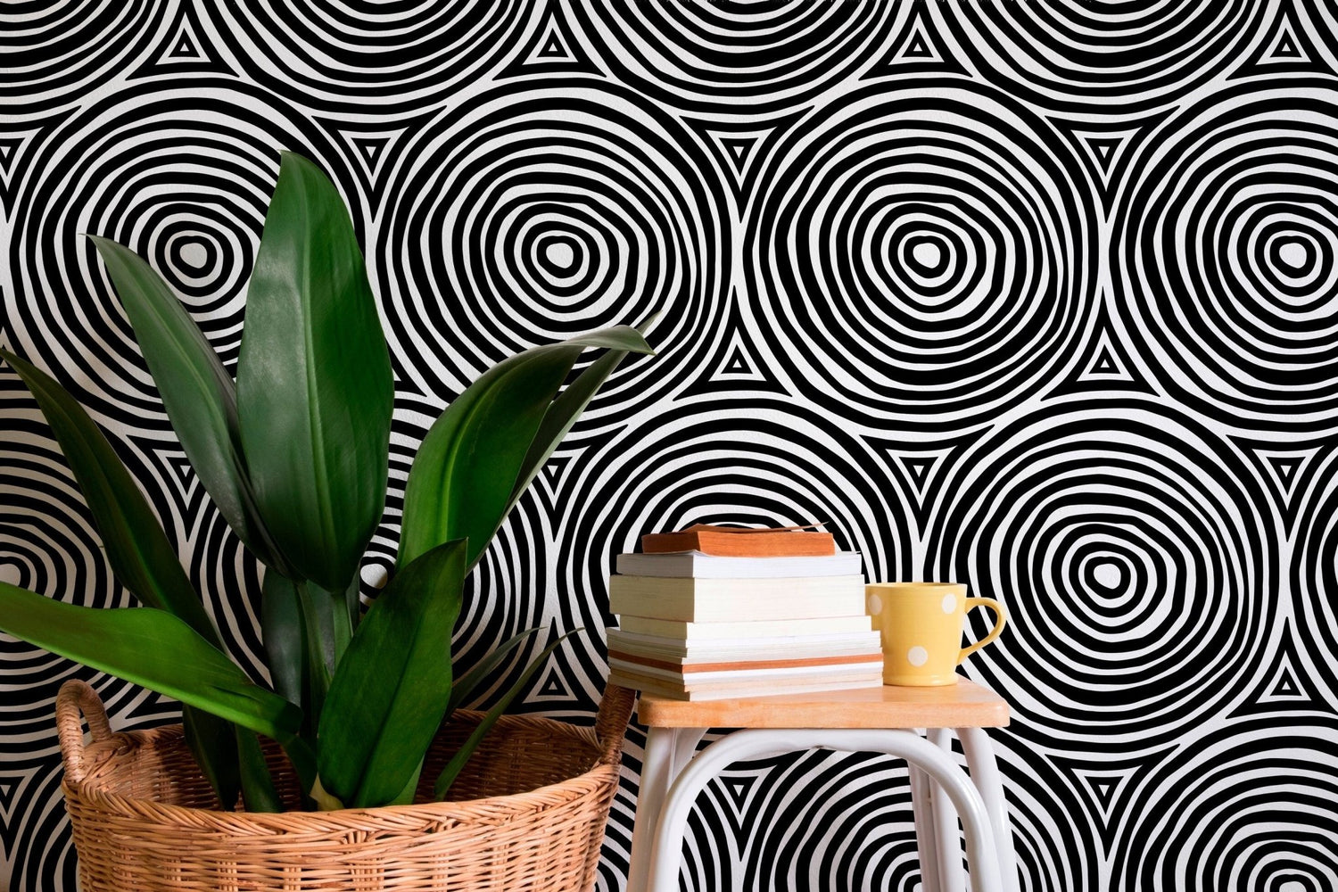 Geometric Circular Motion Wallpaper - B710 - WallTrend