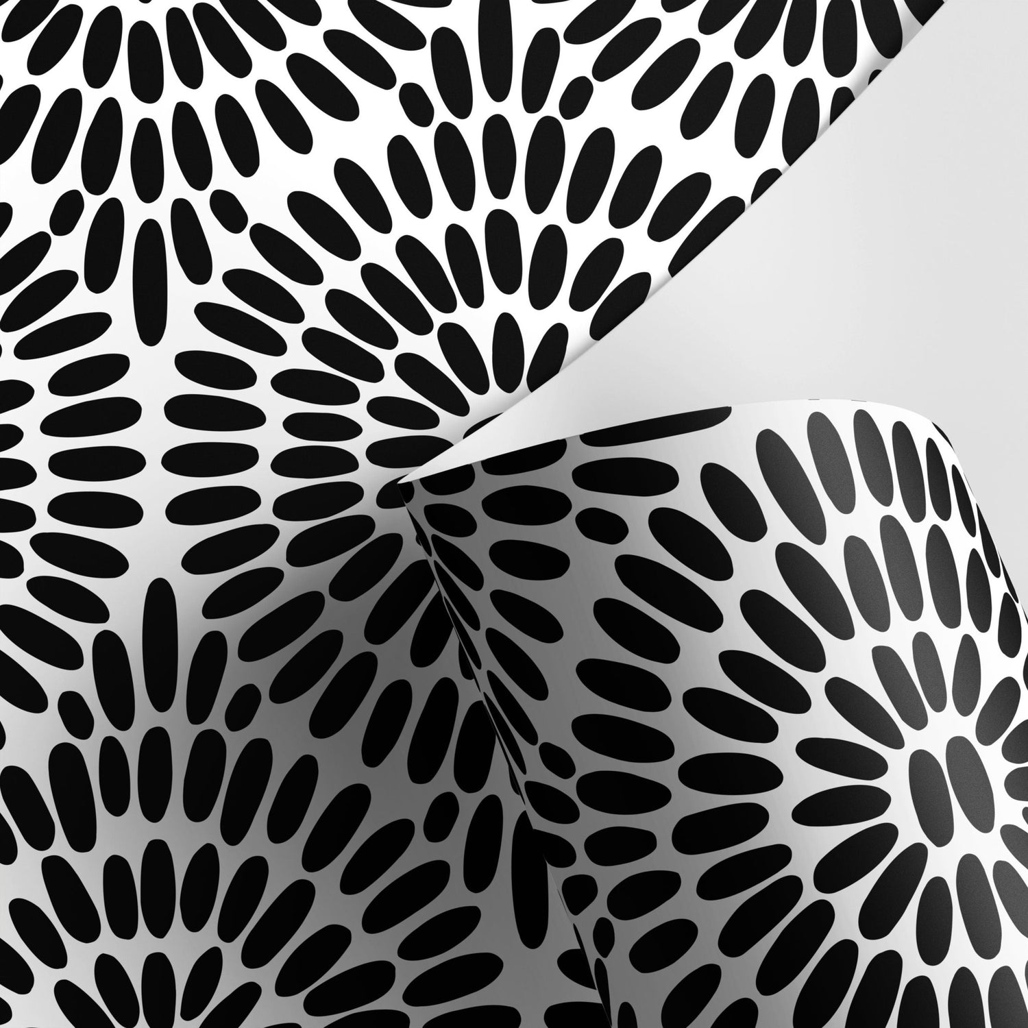 Geometric Sunburst Wallpaper - B811 - WallTrend