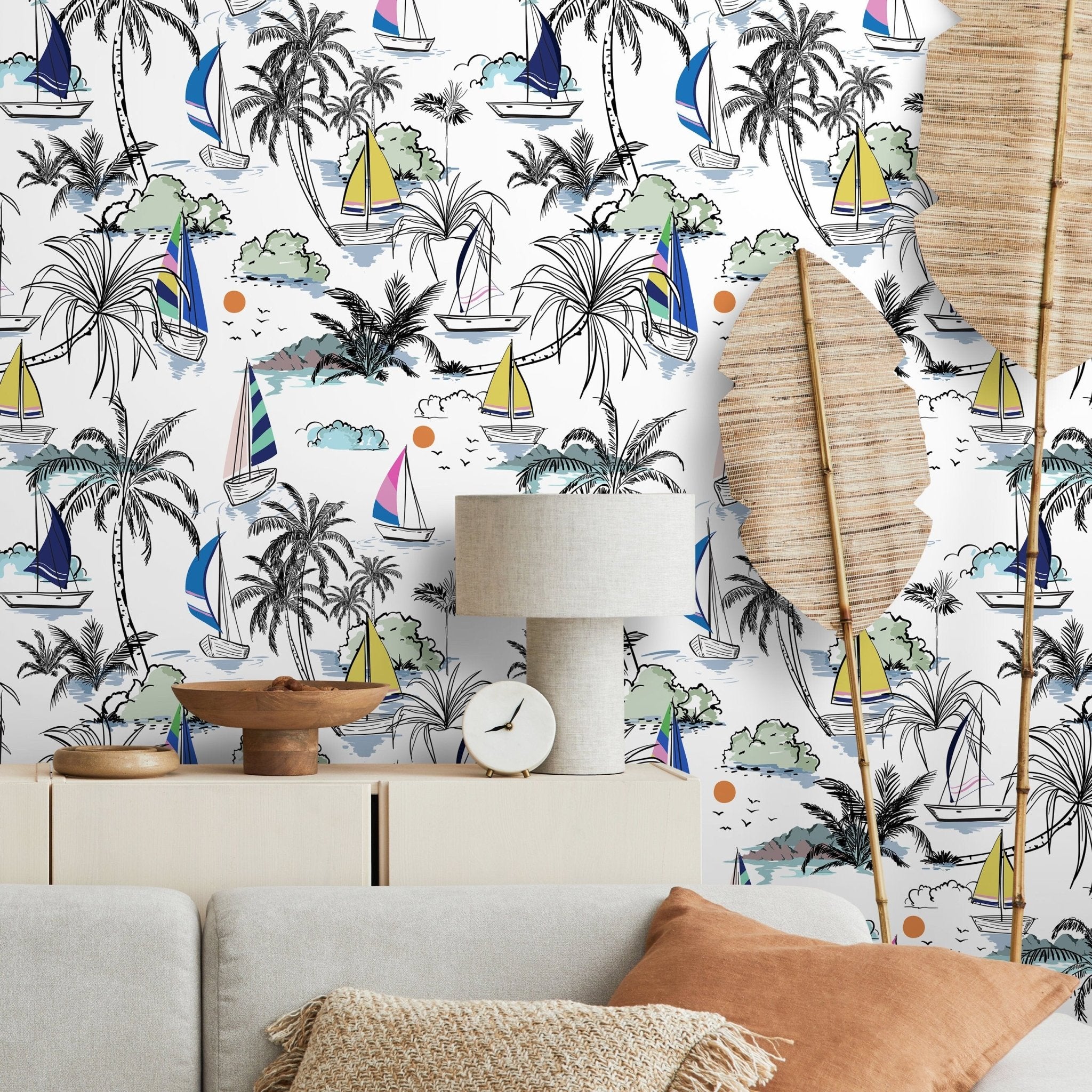 Nautical Charm Wallpaper - B540 - WallTrend