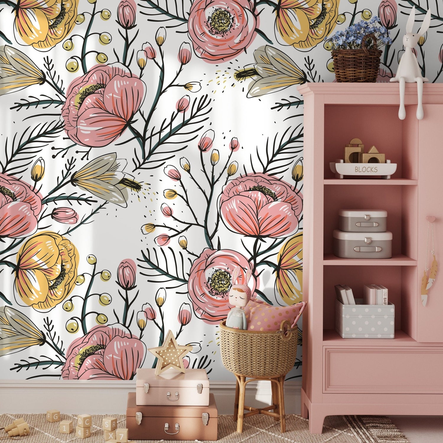 Peel and Stick Wallpaper Removable Wallpaper Wall Decor Home Decor Wall Art Printable Wall Art Room Decor Wall Prints Wall Hanging - A486 - WallTrend