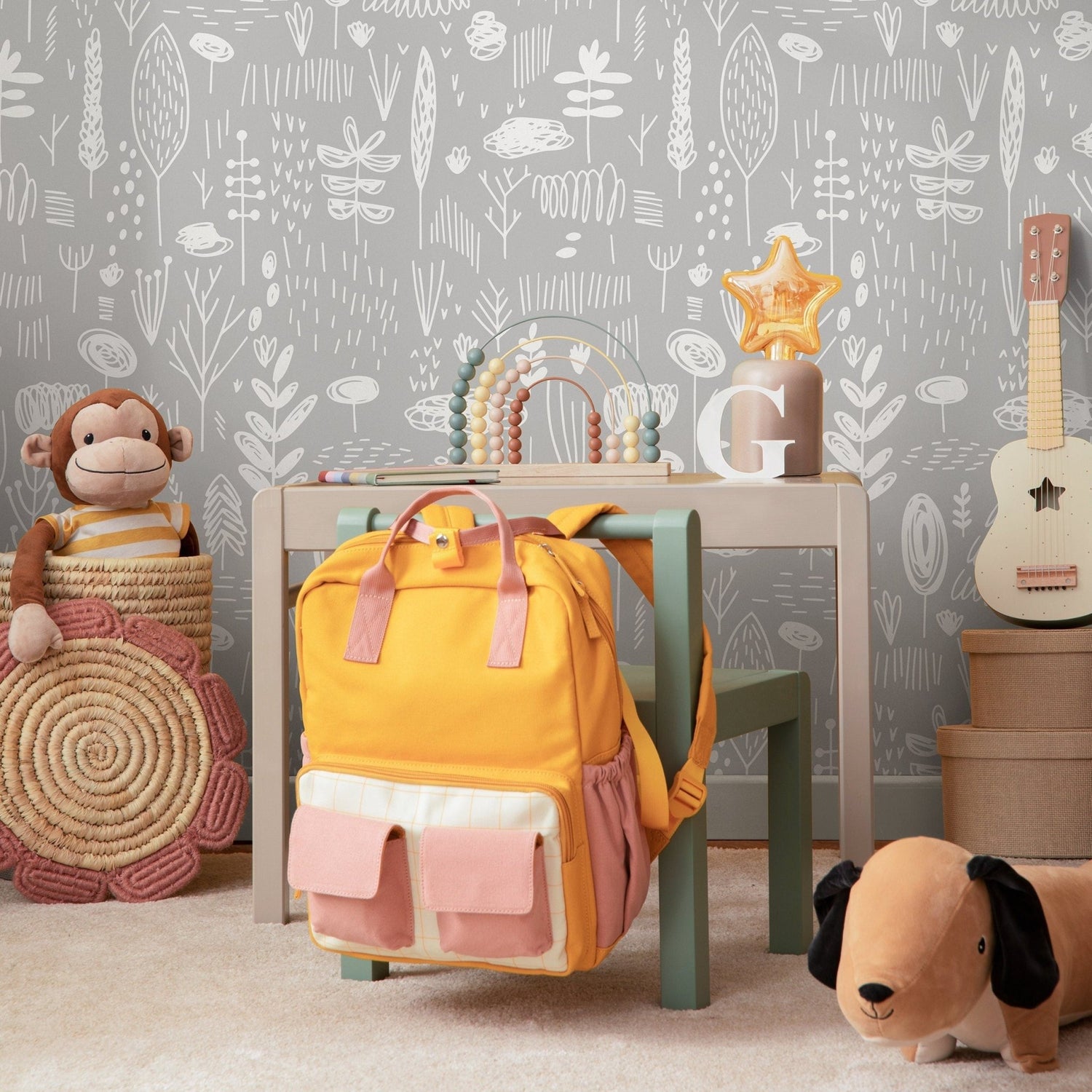 Removable Wallpaper Peel and Stick Wallpaper Minimalistic Wallpaper Room Decor Wall Art - A701 - WallTrend