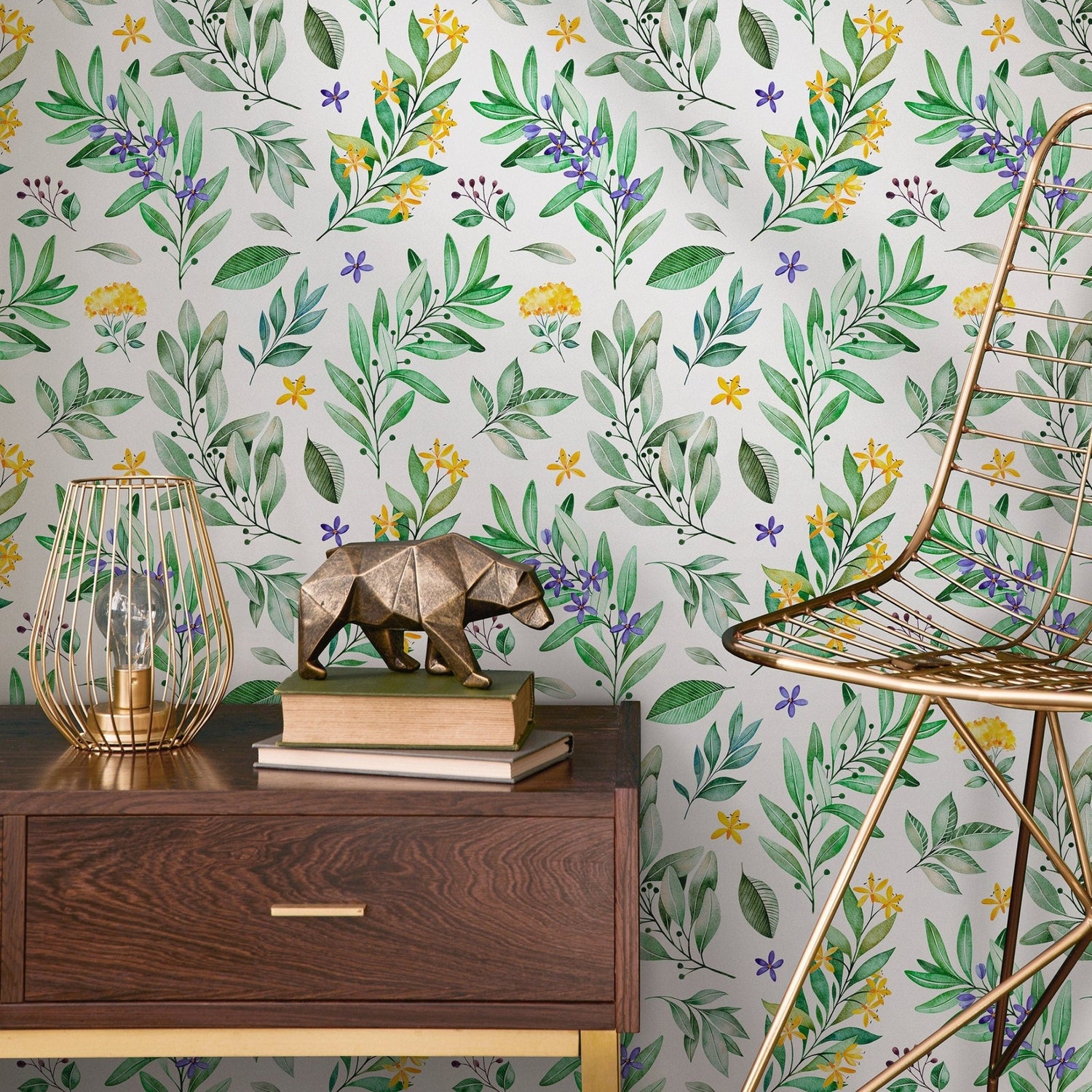 Removable Wallpaper Peel and Stick Wallpaper Wall Paper Wall Mural Temporary Wallpaper Wall Mural - A708 - WallTrend