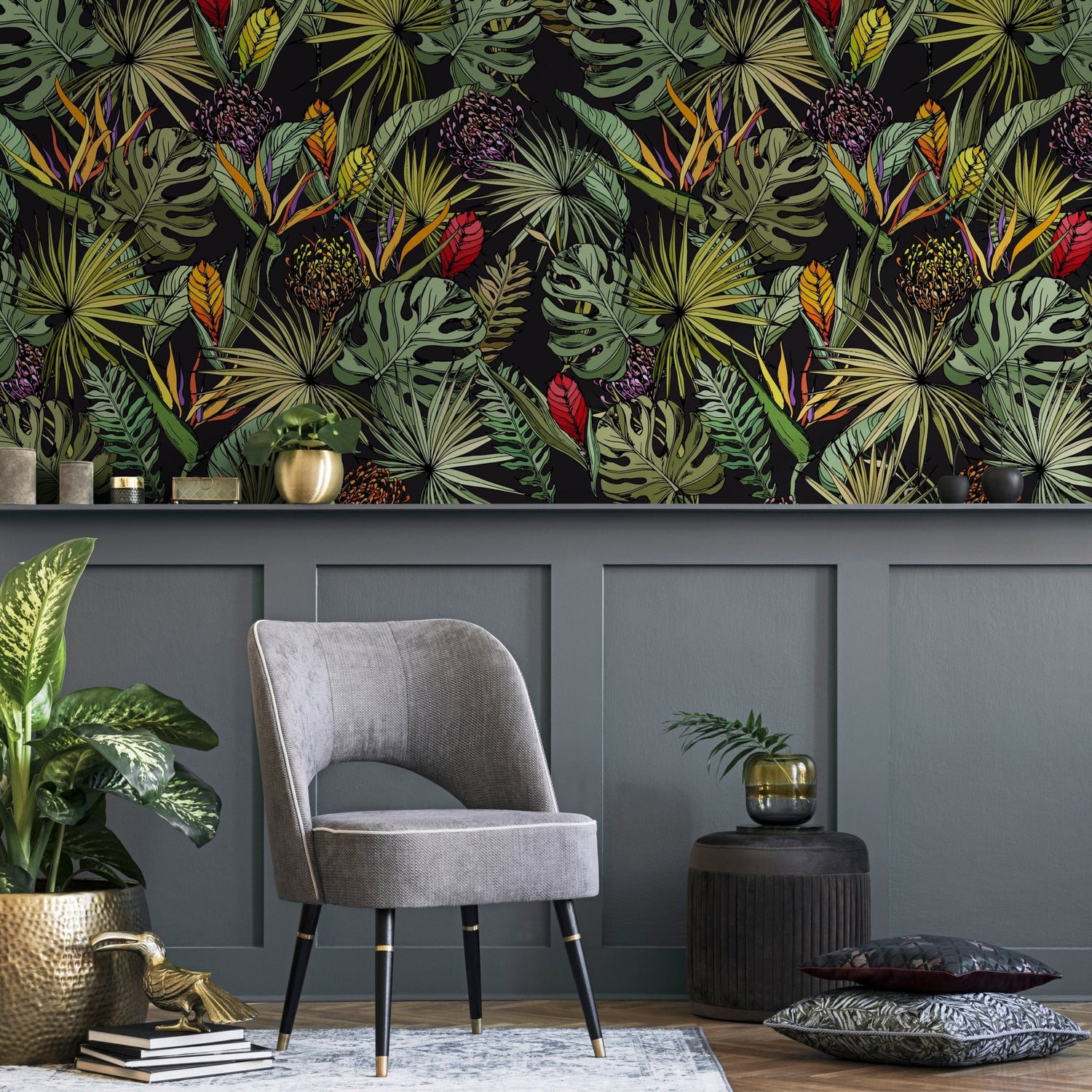 Tropical Botanica Wallpaper - A754 - WallTrend