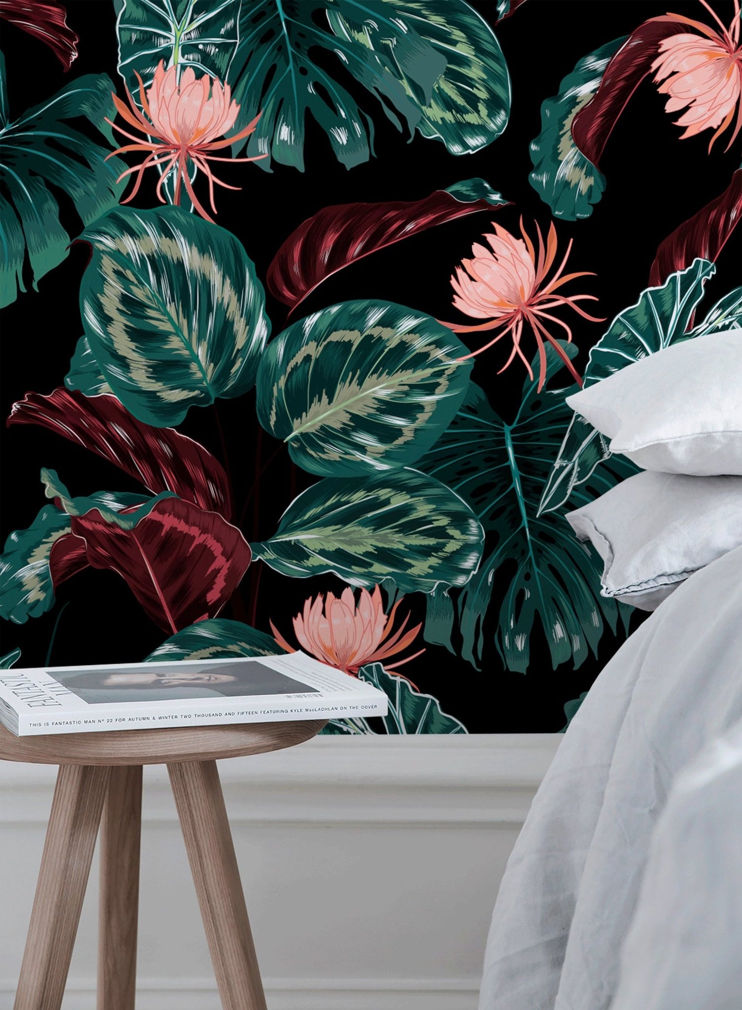 Tropical Botanicals Wallpaper - B071 - WallTrend