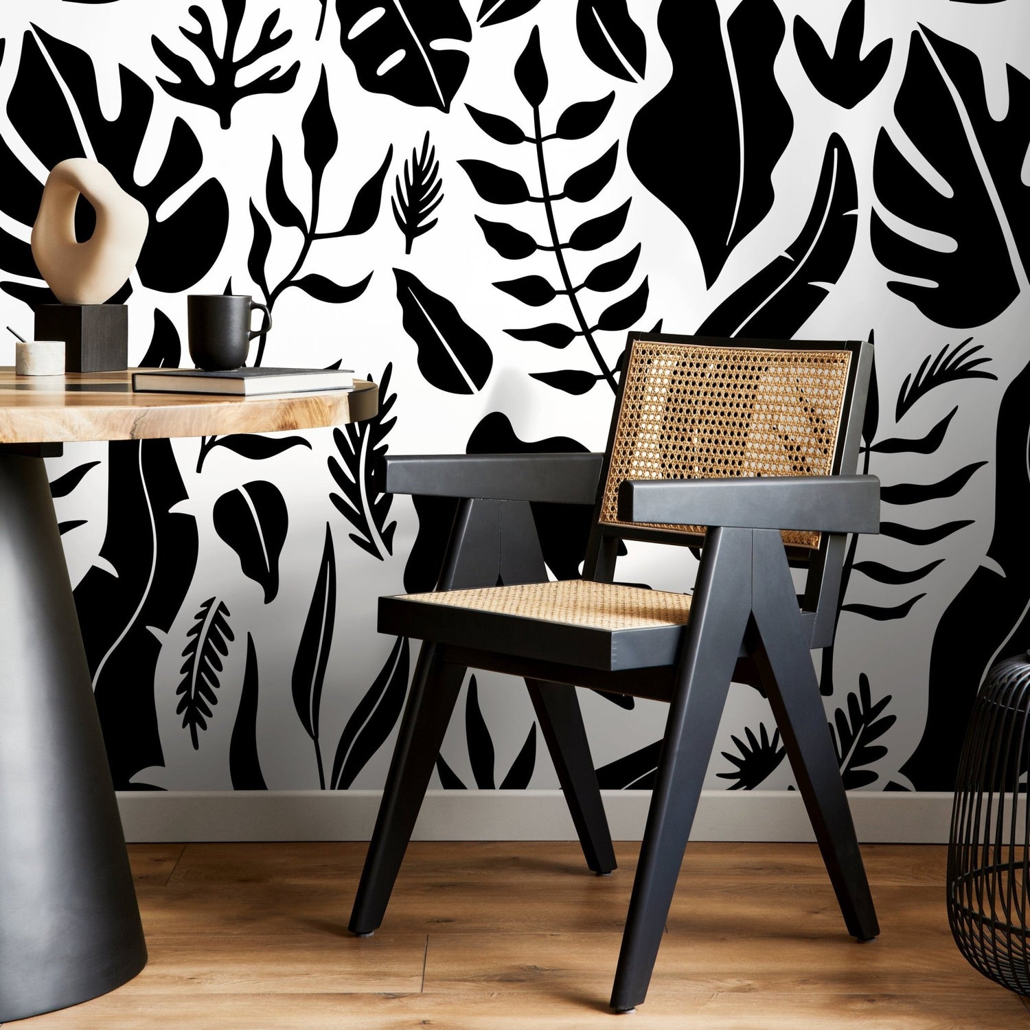 Tropical Leaf Patterns Wallpaper - C261 - WallTrend