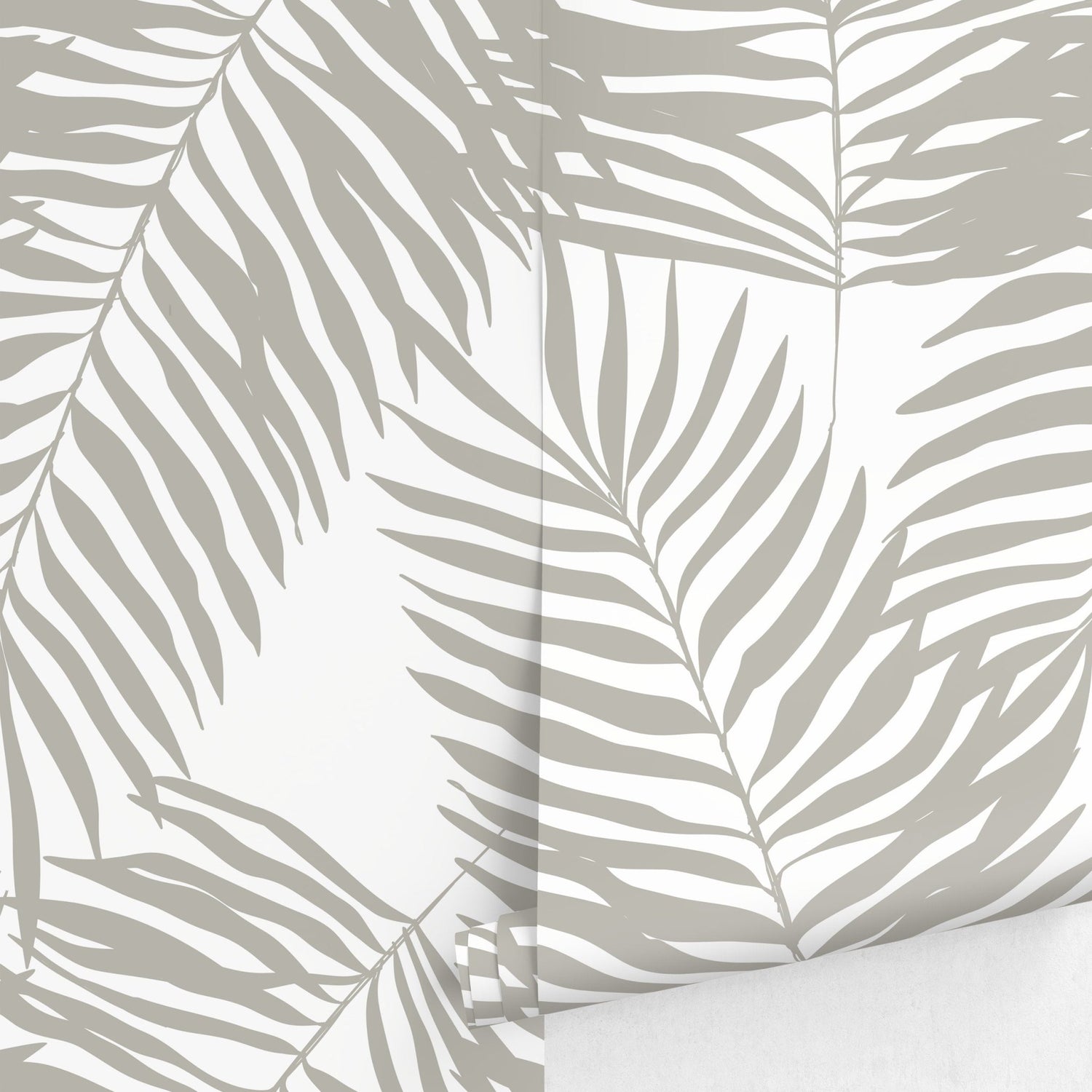 Tropical Palm Leaf Wallpaper - C364 - WallTrend