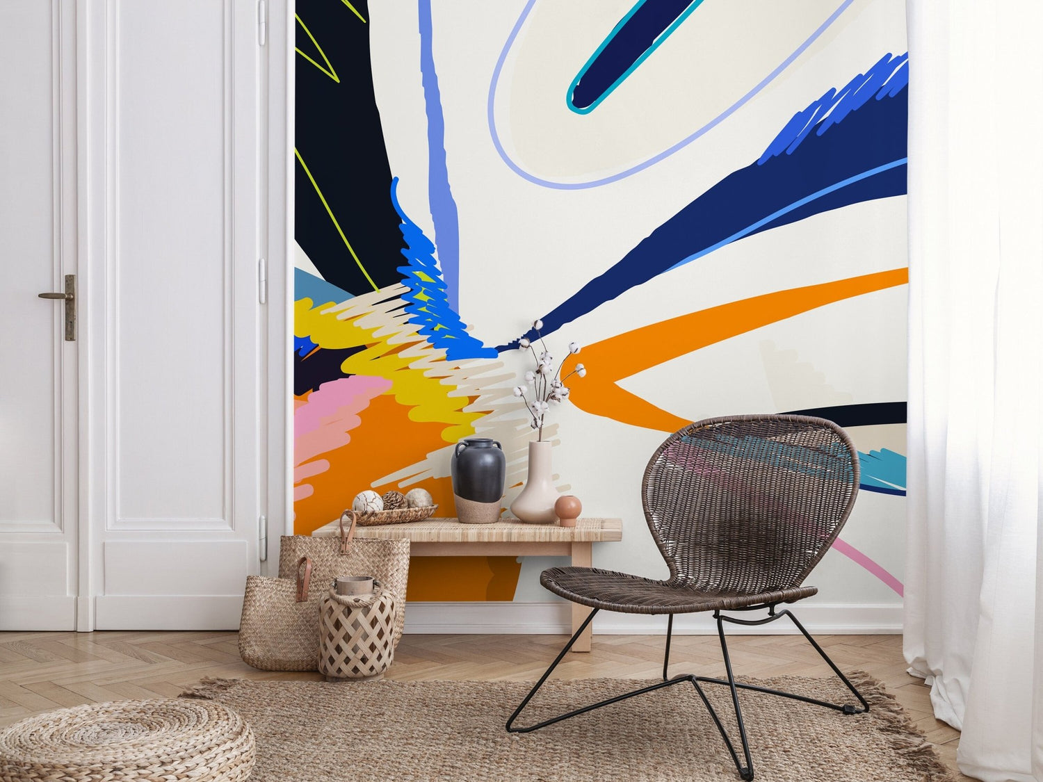 Abstract Art Extravaganza Wallpaper - C447 - WallTrend