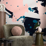 Abstract Art Strokes Wallpaper - B263 - WallTrend