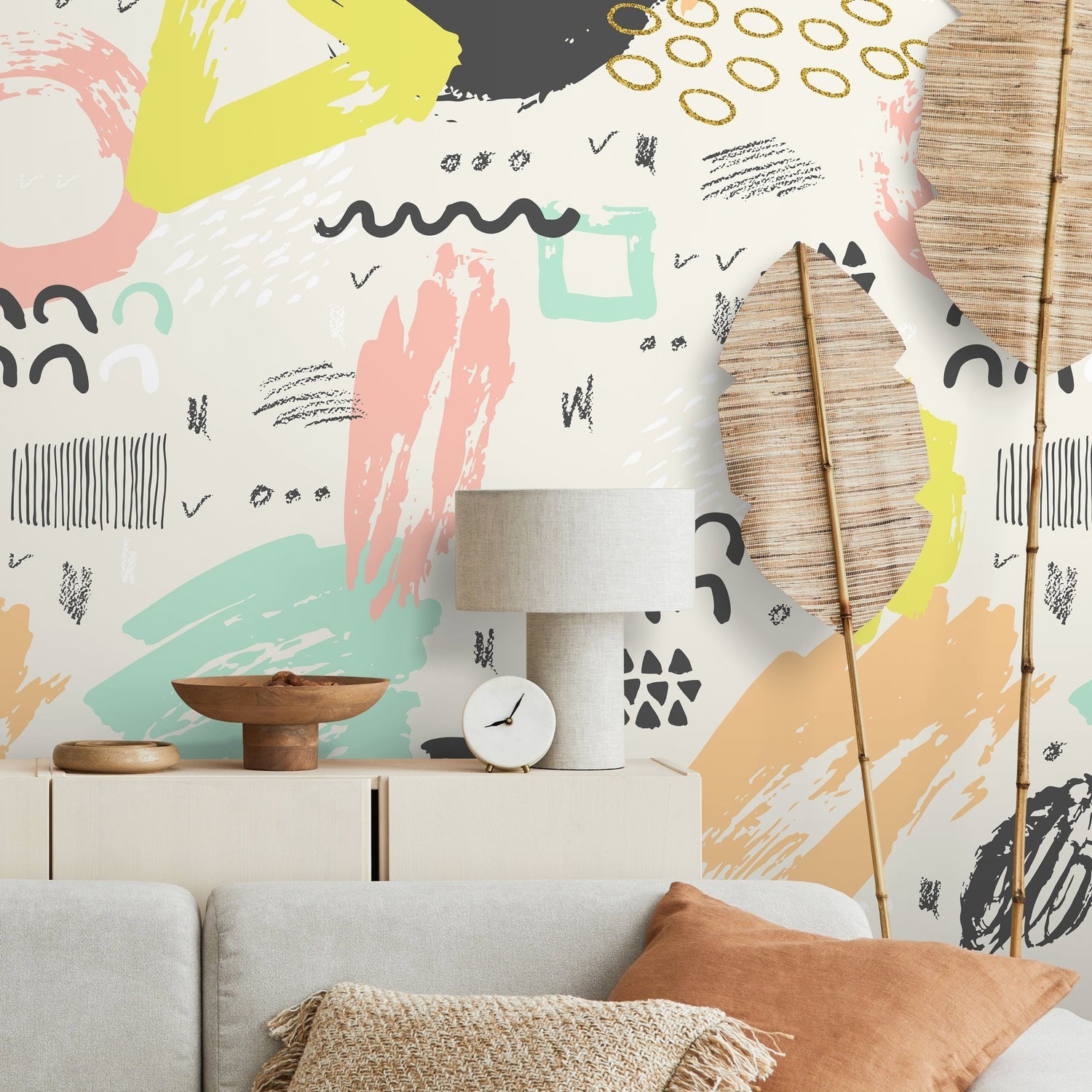 Abstract Artistry Wallpaper - A695 - WallTrend