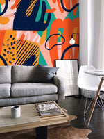 Abstract Artistry Wallpaper - B306 - WallTrend