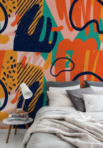 Abstract Artistry Wallpaper - B306 - WallTrend