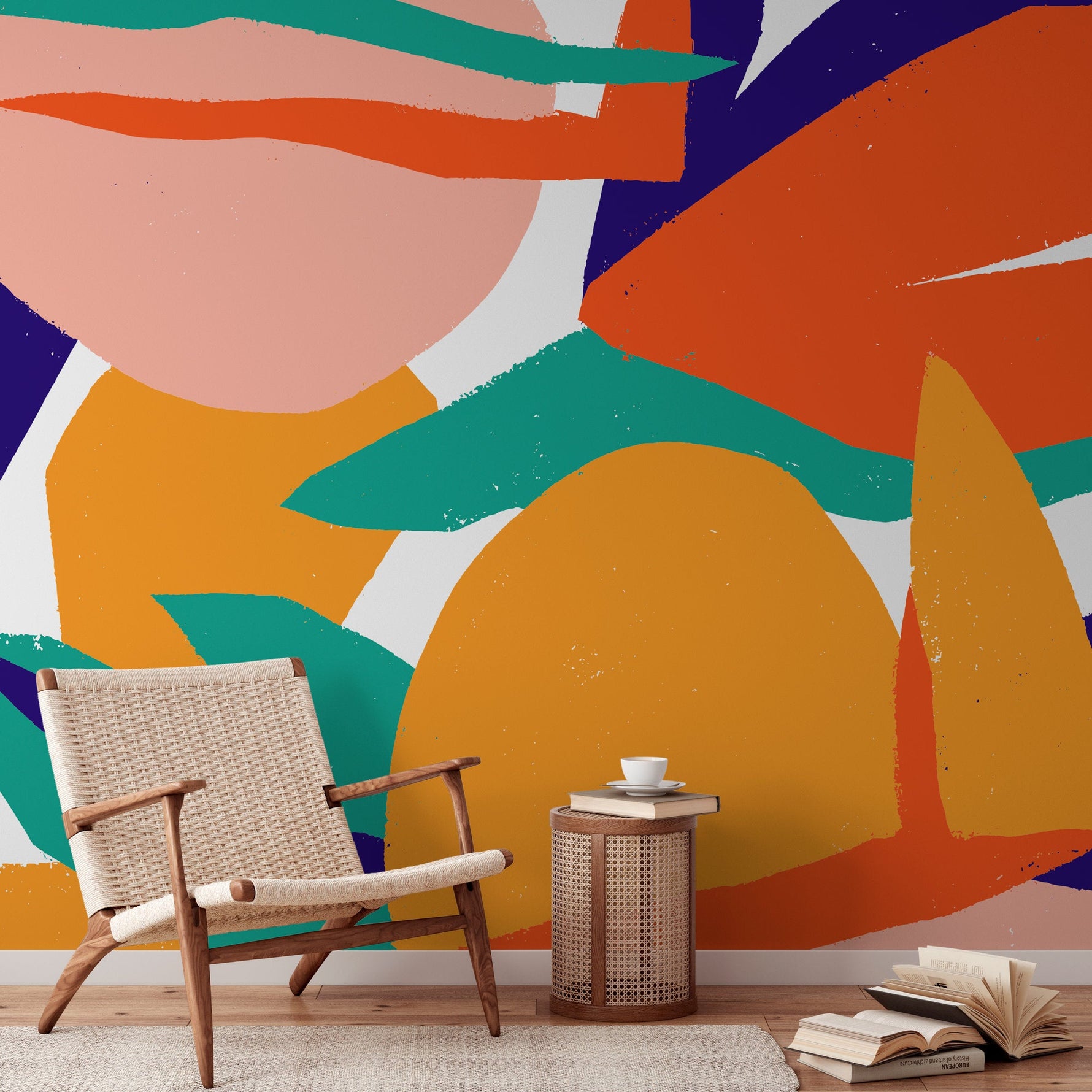 Abstract Artistry Wallpaper - B528 - WallTrend