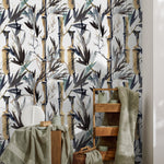 Abstract Bamboo Nature Wallpaper - B052 - WallTrend