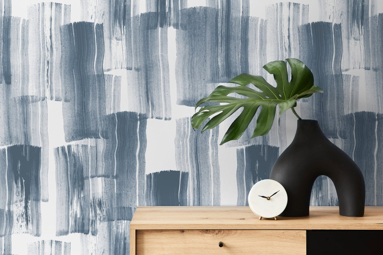 Abstract Brush Stroke Wallpaper - C768 - WallTrend