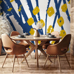 Abstract Brushstroke Chaos Wallpaper - B404 - WallTrend