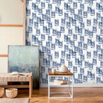 Abstract Brushstroke Wallpaper - A195 - WallTrend