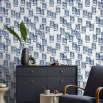 Abstract Brushstroke Wallpaper - A195 - WallTrend