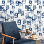 Abstract Brushstroke Wallpaper - A195 - WallTrend