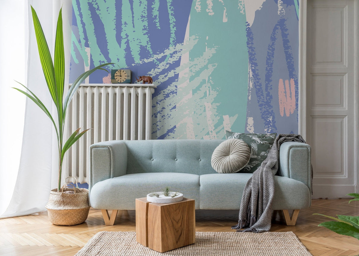 Abstract Brushstrokes Wallpaper - B358 - WallTrend