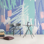 Abstract Brushstrokes Wallpaper - B358 - WallTrend