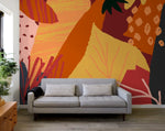 Abstract Collage Art Wallpaper - B436 - WallTrend