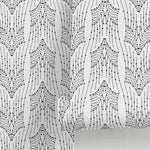 Abstract Dotted Curve Wallpaper - C868 - WallTrend