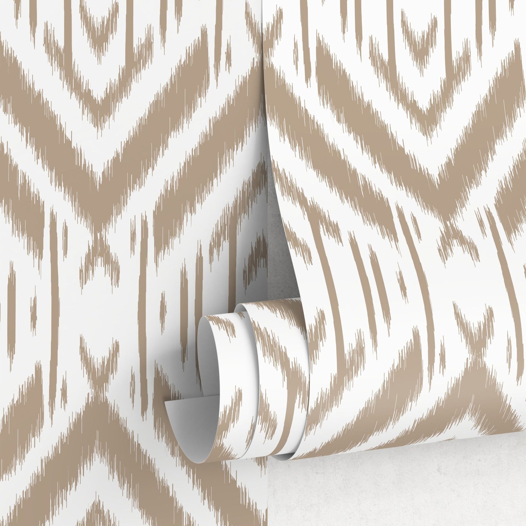 Abstract Ethno Ikat Wallpaper - C745 - WallTrend