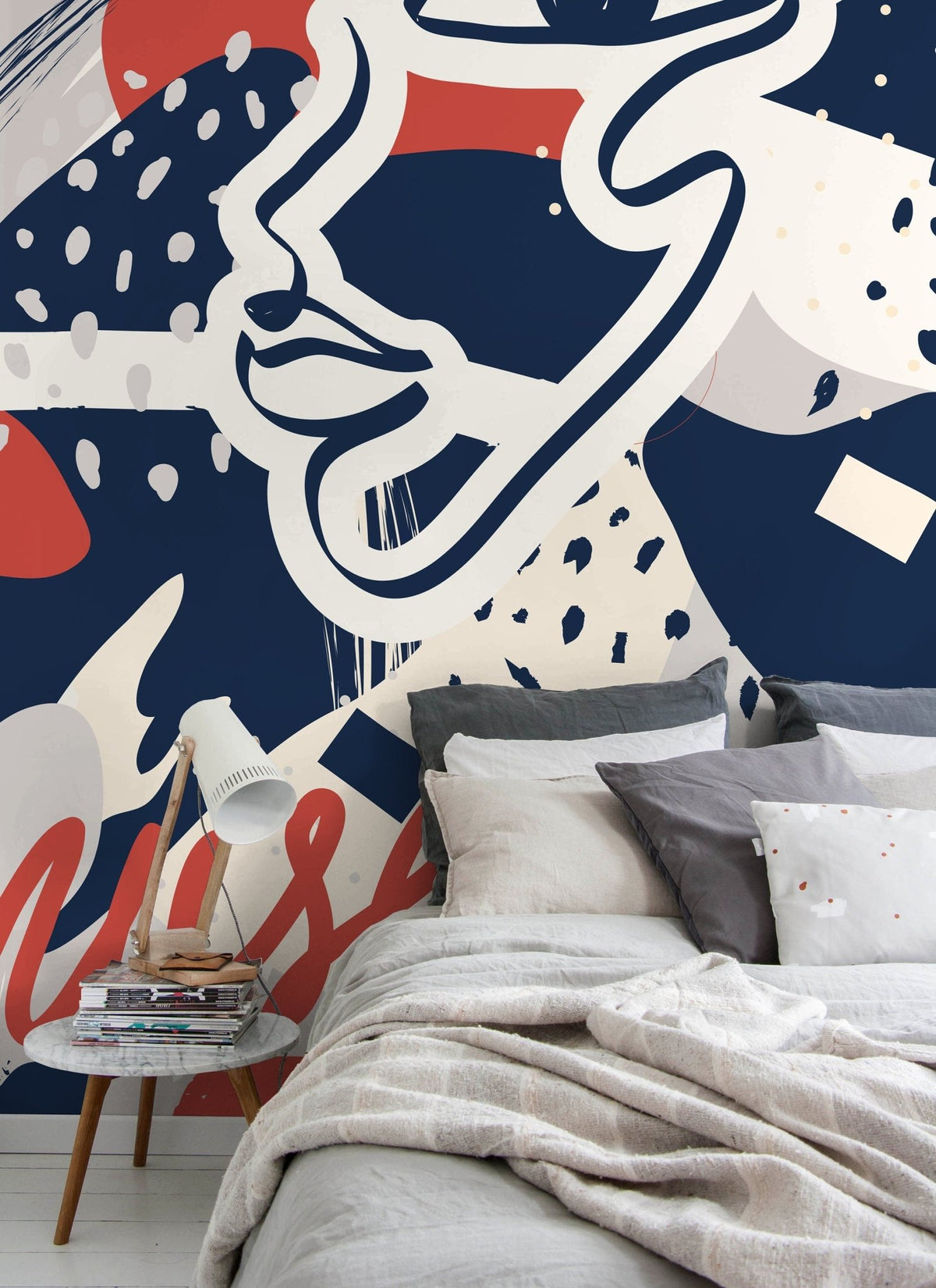 Abstract Faces Wallpaper - B191 - WallTrend