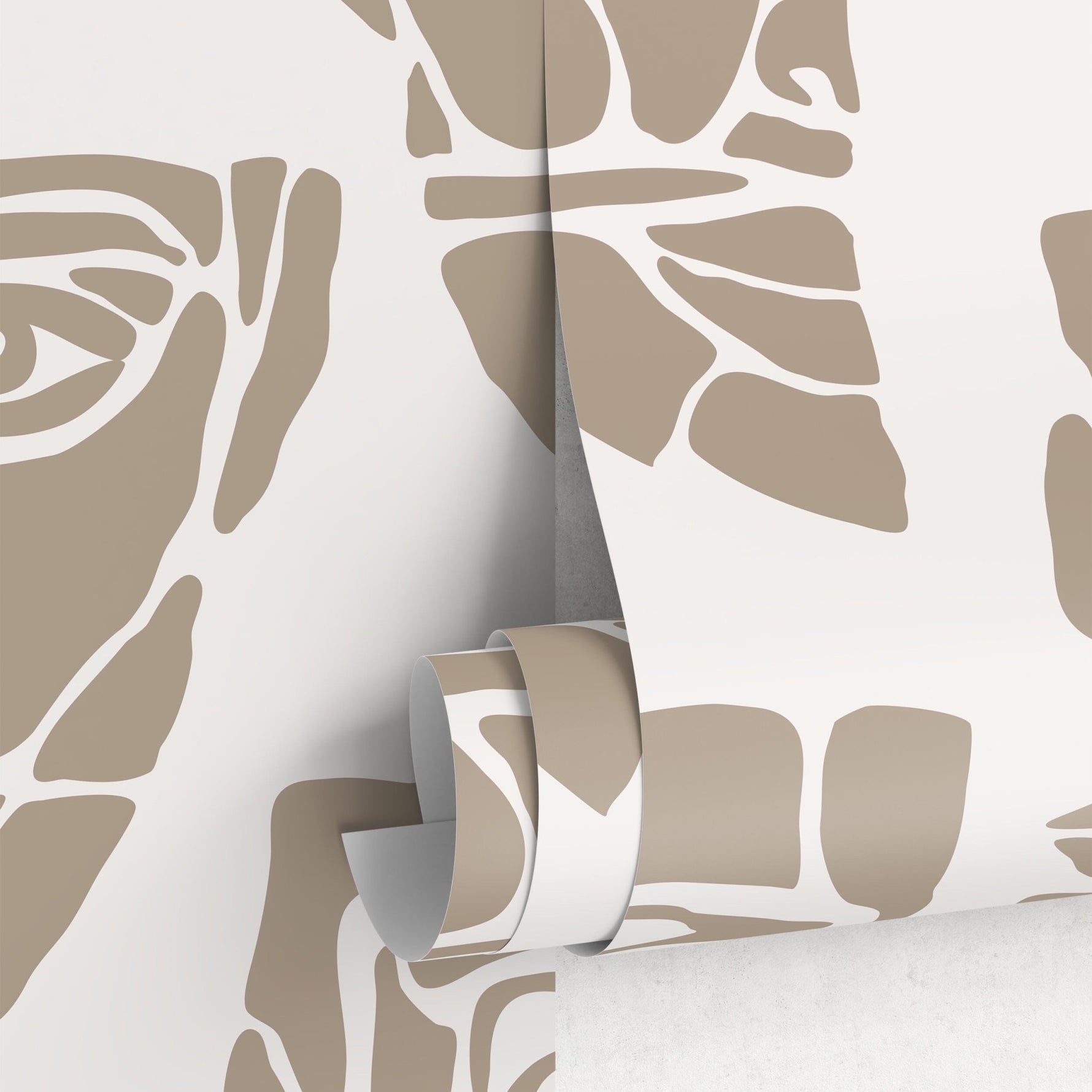 Abstract Faces Wallpaper - C245 - WallTrend