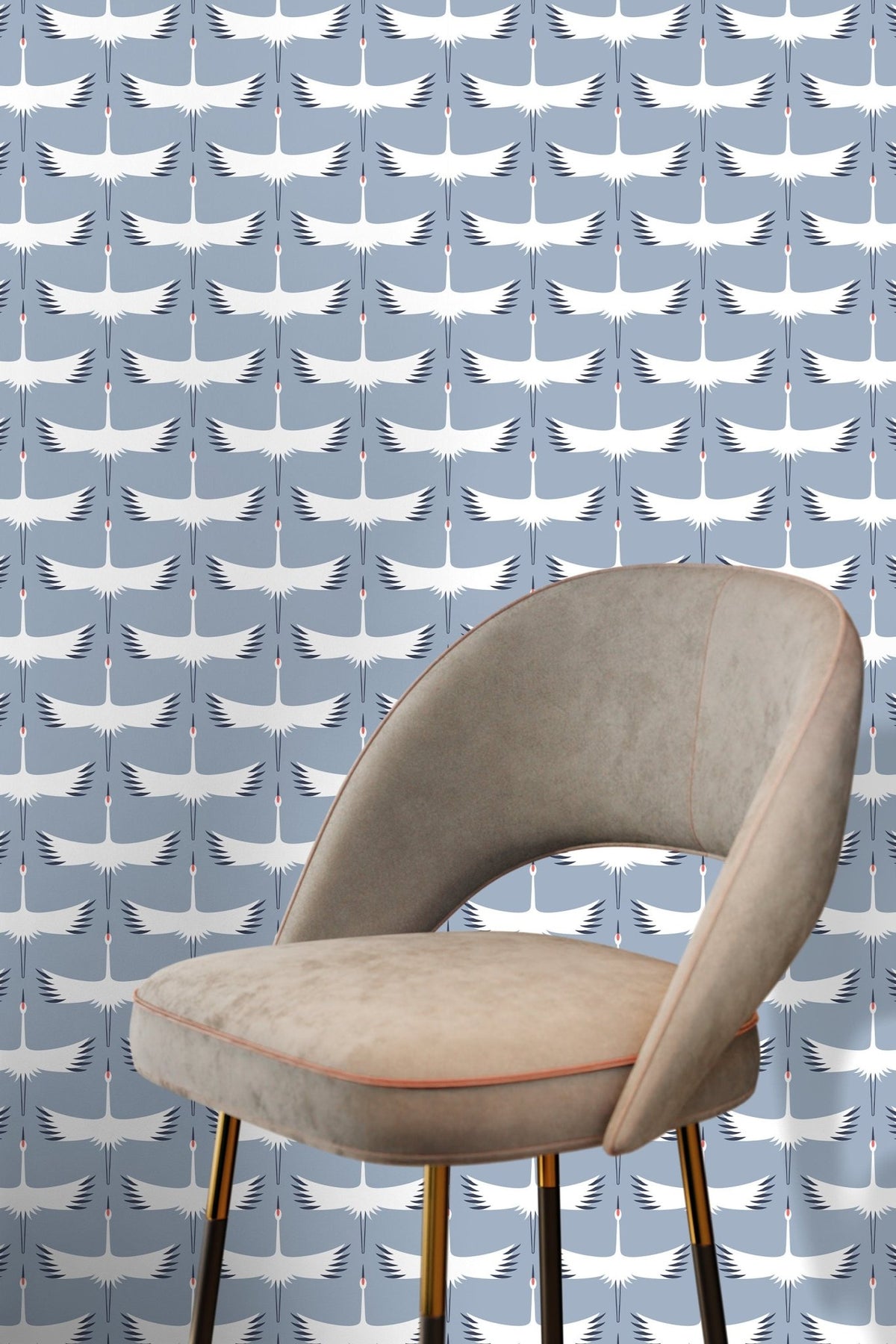 Abstract Feather Array Wallpaper - C717 - WallTrend