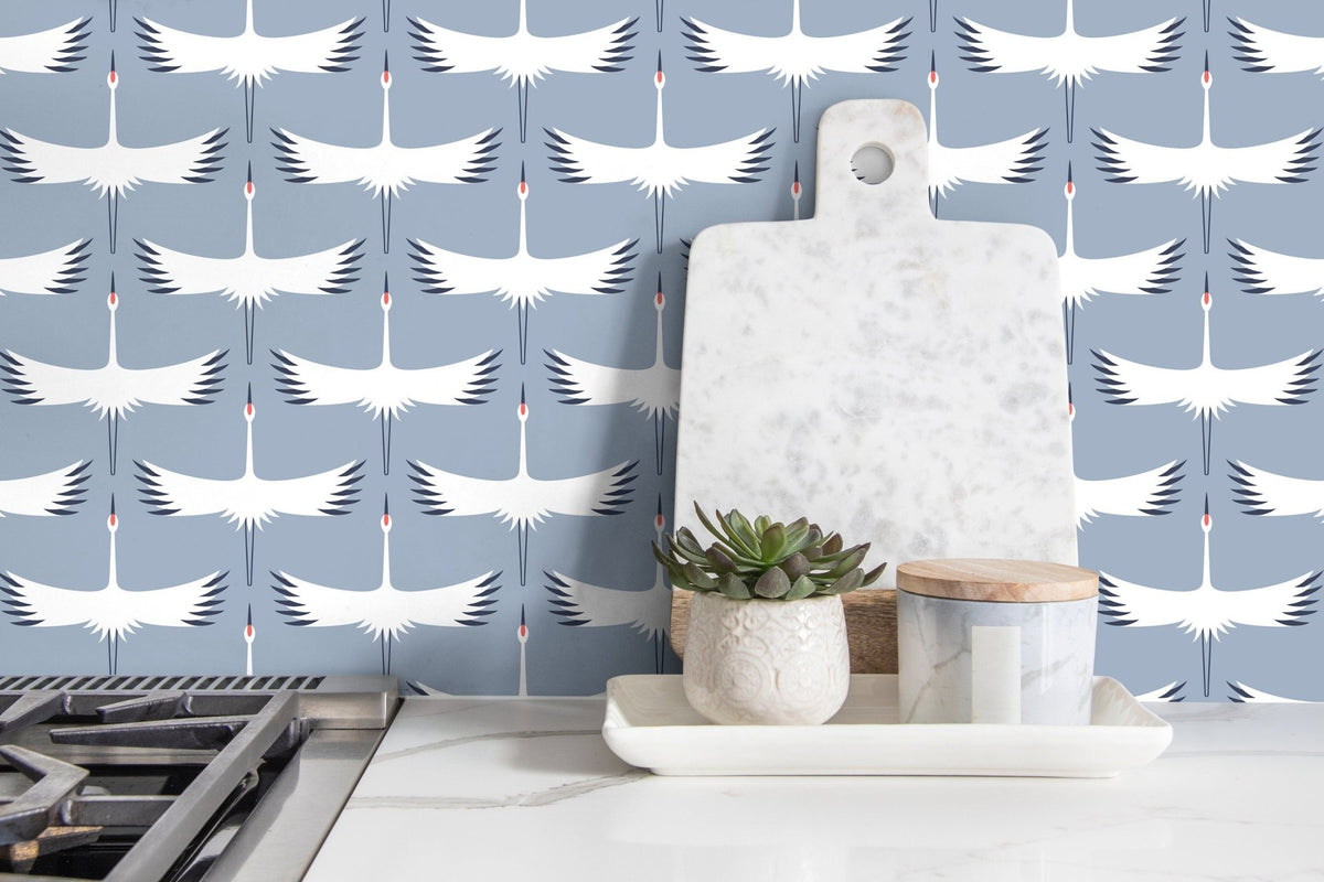 Abstract Feather Array Wallpaper - C717 - WallTrend