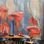 Abstract Floral Elegance Wallpaper - A131 - WallTrend