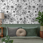 Abstract Floral Elegance Wallpaper - A366 - WallTrend