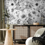 Abstract Floral Elegance Wallpaper - A366 - WallTrend