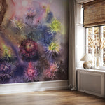 Abstract Floral Explosion Wallpaper - A313 - WallTrend